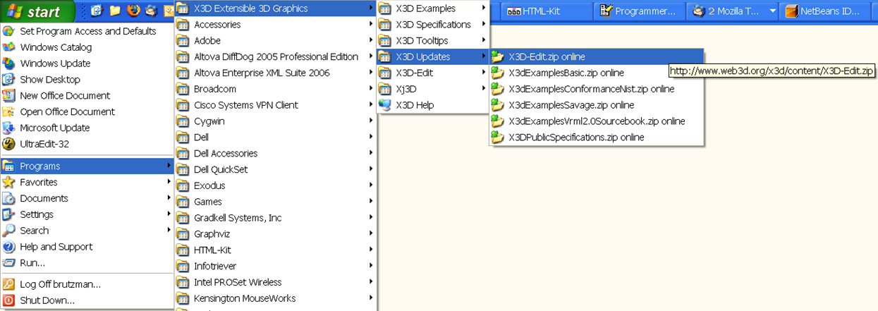 Windows Start Program Menus X3d Updates